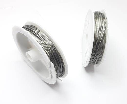 Steel wire 0.8mm - Silver