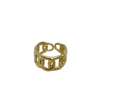 Gold plated Stainless Steel Rings - 22