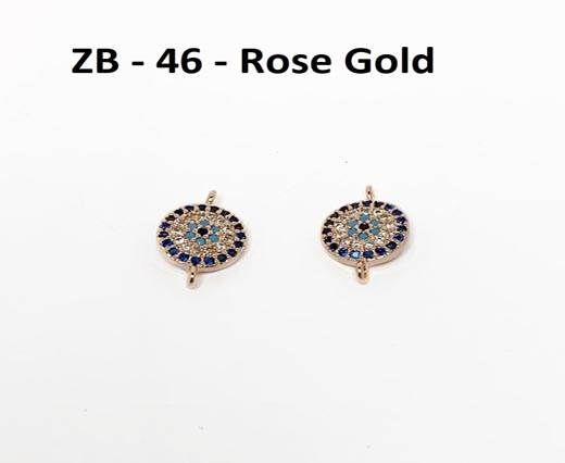 ZB-46 Rose Gold 8mm