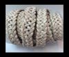 10mm Flat Braided- SE.PB.20- 5 ply braided Leather Cords