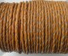 Round Braided Leather Cord SE/B/2005-Fire Opal-8mm