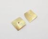 Gold plated Brush Beads - 15017