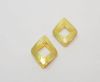 Gold plated Brush Beads - 15022