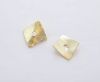 Gold plated Brush Beads - 15024