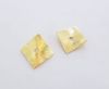 Gold plated Brush Beads - 15027