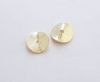 Gold plated Brush Beads - 15028