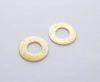 Gold plated Brush Beads - 15030