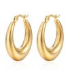 Stainless Steel Earnings - SSEAR-PVD Gold plated