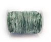 Round Leather Cord-1,5mm- VINTAGE BOTTLE GREEN WHITE BASE