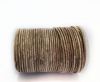 Round Leather Cord-1,5mm- VINTAGE CAMEL