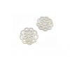 Silver plated Brush Beads - 3001