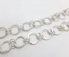 Silver beads chain - 30016