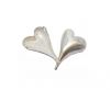 Silver plated Brush Beads - 3009