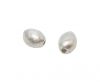 Silver plated Brush Beads - 3013