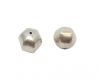Silver plated Brush Beads - 3021-9mm