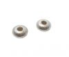Silver plated Brush Beads - 3046