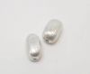 Silver plated Brush Beads - 3062