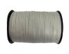 Flat Wax Cotton Cords - 3mm - White
