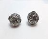 Antique Silver Plated beads - 44036
