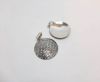Antique Silver Plated beads - 44086