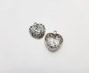 Antique Silver Plated beads - 44107