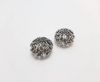 Antique Silver Plated beads - 44122