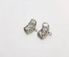 Antique Silver Plated beads - 44130