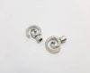 Antique Silver Plated beads - 44151
