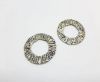 Antique Silver Plated beads - 44161