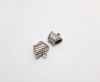 Antique Silver Plated beads - 44215