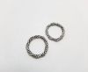 Antique Silver Plated beads - 44248