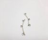 Antique Silver Plated beads - 44266