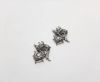 Antique Silver Plated beads - 44305