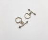 Antique Silver Plated beads - 44315