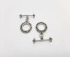 Antique Silver Plated beads - 44321