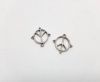 Antique Silver Plated beads - 44326