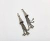 Antique Silver Plated beads - 44337