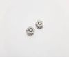 Antique Silver Plated beads - 44338