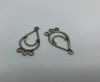 Antique Silver Plated beads - 44347