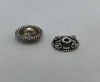 Antique Silver Plated beads - 44357