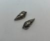 Antique Silver Plated beads - 44363