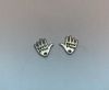Antique Silver Plated beads - 44371
