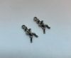 Antique Silver Plated beads - 44374