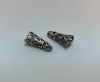 Antique Silver Plated beads - 44379