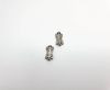 Antique Silver Plated beads - 44402