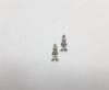 Antique Silver Plated beads - 44409