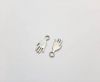 Antique Silver Plated beads - 44421