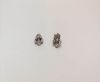 Antique Silver Plated beads - 44472