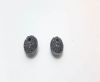 Antique Silver Plated beads - 44712