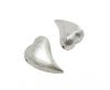 Silver plated Brush Beads - 5009